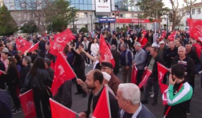 CHP İzmir Büyükşehir Belediye Başkan Adayı Cemil Tugay Menderes’te Seçim Ofisinin Açılışını Gerçekleştirdi