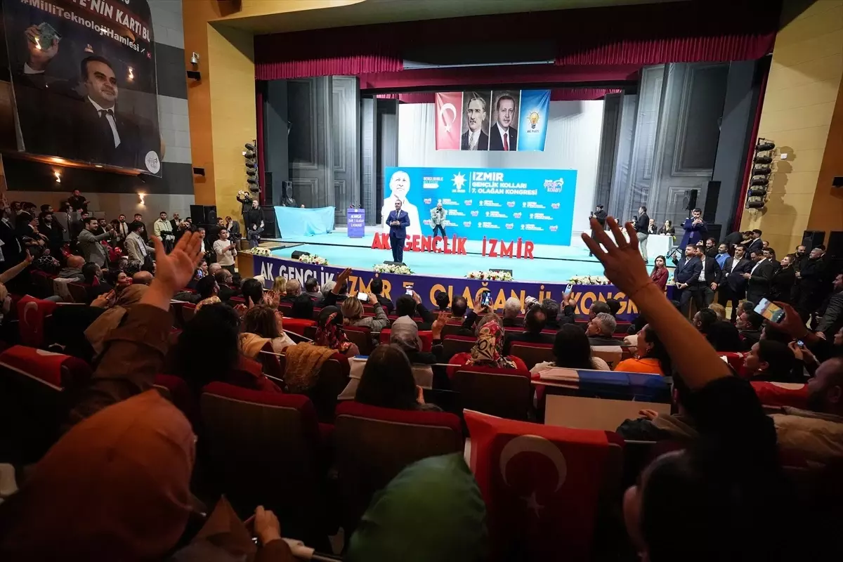 Bakan Kacır, AK Parti İzmir İl Gençlik Kolları Kongresi’nde konuştu Açıklaması